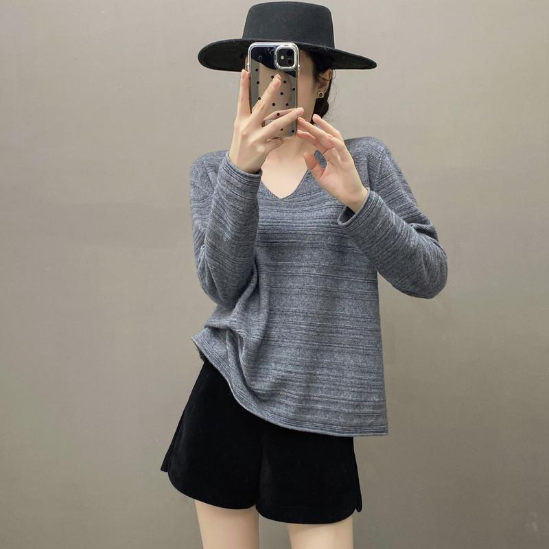 Qinghe 100% Pure Cashmere Women's Sweater - Ultra Soft Luxury Winter Pullover