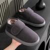 Men's cotton shoes winter bag heel non-slip velvet thickened cold-proof high-top warm elderly cotton slippers men's outer wear