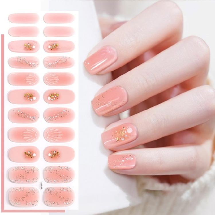 Nagellackstreifen,Nagelfolien,Full Wrap Nagelaufkleber,Gel-Nagelstreifen,Selbstklebende Nagelkunst-Abziehbilder mit Nagelfeile