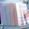 Pull Rod Holder A4 Pull Rod Holder Folder Transparent Insert Book Holder File Folder Report and Resume Holder Dry Pull Rod Type