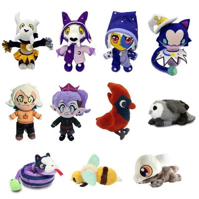 The King of The Owl House Plush Toy Cute Cartoon Doll Big Bad Wolf Soft Stuffed Plush Doll Birthday Gift Toys