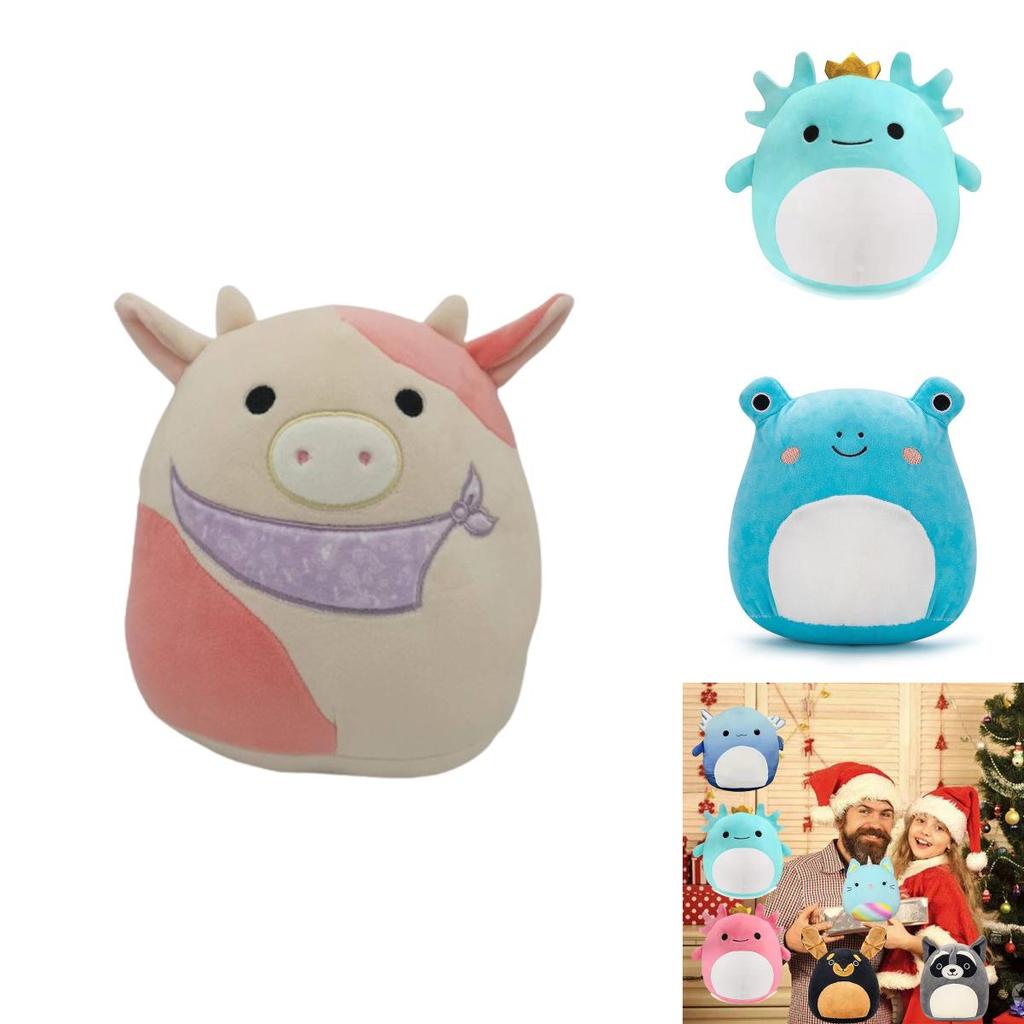 Cuddly Squishmallow Plush Axolotl Doll Kids Xmas Birthday Gift