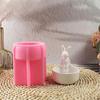 Cartoon Animal Candlestick Silicone Molds Ornament Rabbits Candle Holder Molds for Candle Holder Making Plasters Mould