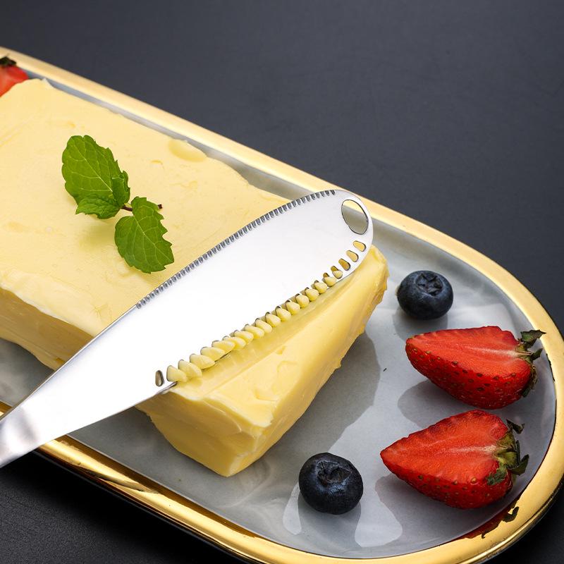 Stainless Steel Multi-functional Butter Scraper & Jam Spreader Knife
