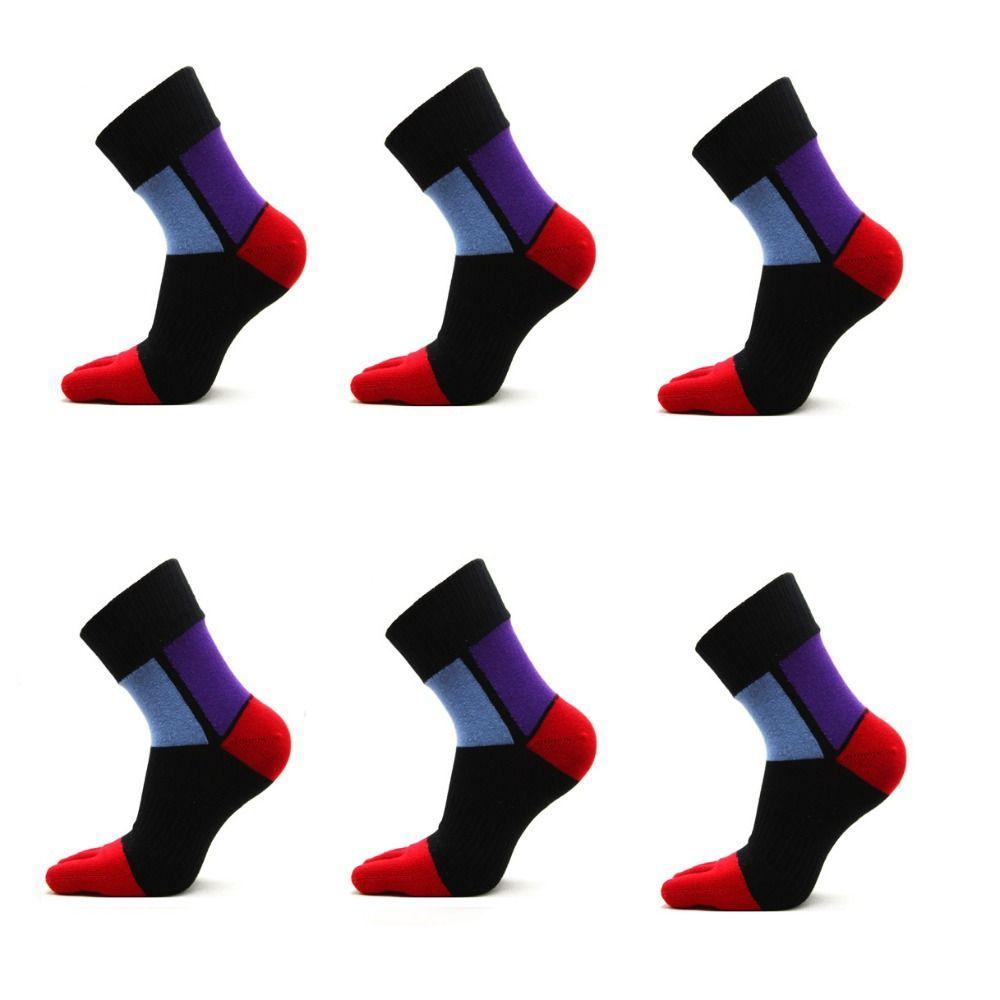 Breathable Organic Cotton With Toes Toe Socks Sweat Socks Dress Socks With Toes Five Finger Socks