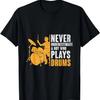 Drummer Dude Drumming Drum Lover Percussionist Boys Men Gift T-Shirt