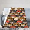 Funny Harrys Potters Blankets Super Soft Fleece Cozy Throw Blankets Machine Washable