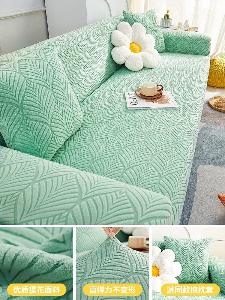 

Jakarlı çizgiler streç kanepe Slipcover toz geçirmez kanepe kılıfı kanepe kılıfı yastık yıkanabilir mobilya koruyucu kapakları ile 1-seater 90-140cm