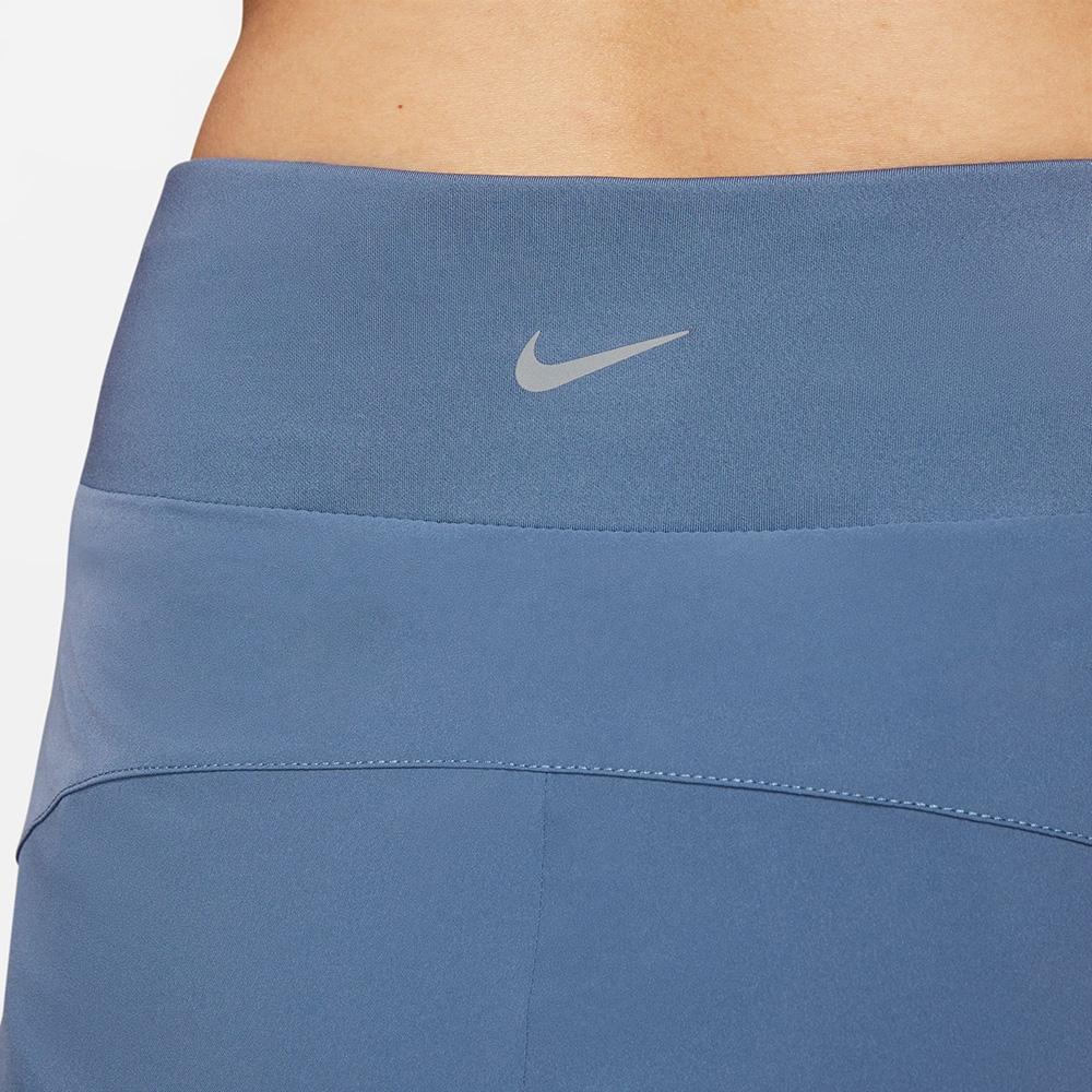 Nike Dri-FIT Bliss High-Waisted Training Shorts Women Bottoms Blue DX6019-491