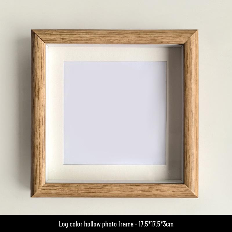

Tai Life Wooden Hollow Photo Frame: Decorative Art for Living Room 17.5*17.5*3