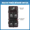 1 Set 22664398 Car Master Power Window Switch Front Driver Side for Saturn Ion 2003-2007 Item Replacement