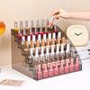 1pc Multi-function 2/3/4/5/6/7 Layer Acrylic Nail Polish Display Shelf Cosmetics Shelf Lipstick Shelf Nail Polish Storage Shelf