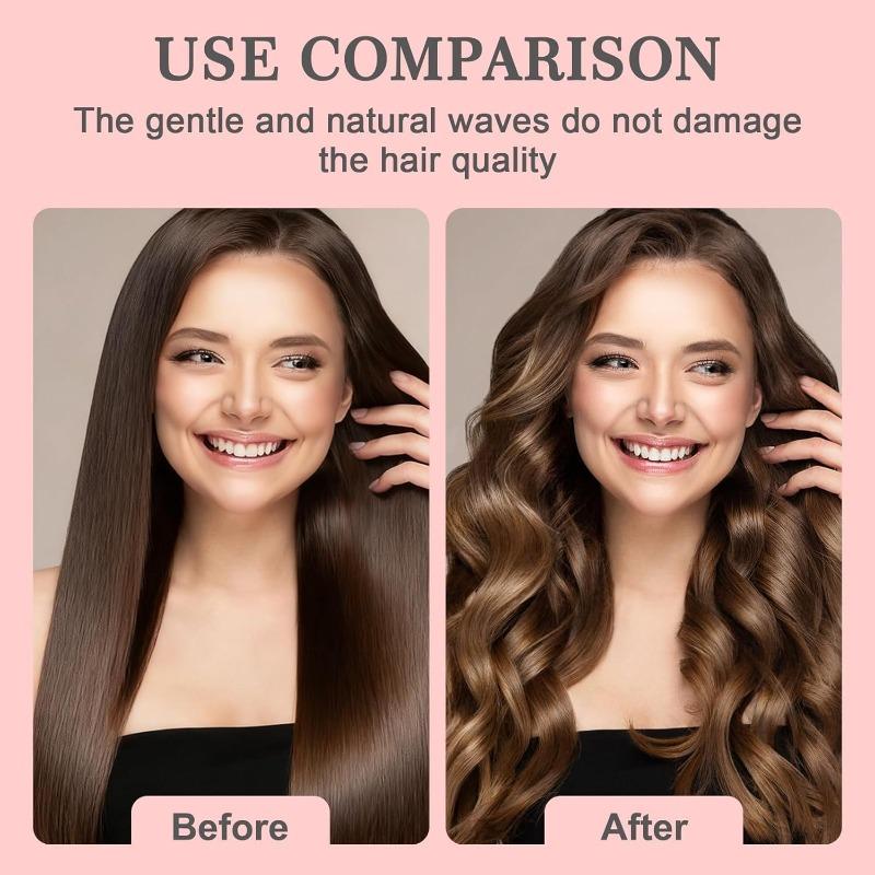 Lazy 26cm No-Heat Curling Iron Set Rubber Six Colors Six-Piece Hair Roller Kit Women Sleep Without Heat Curling Iron Satin