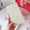 A6 6-Hole Notebook Refill: Blank, Grid, Lined Pages for Student Diaries