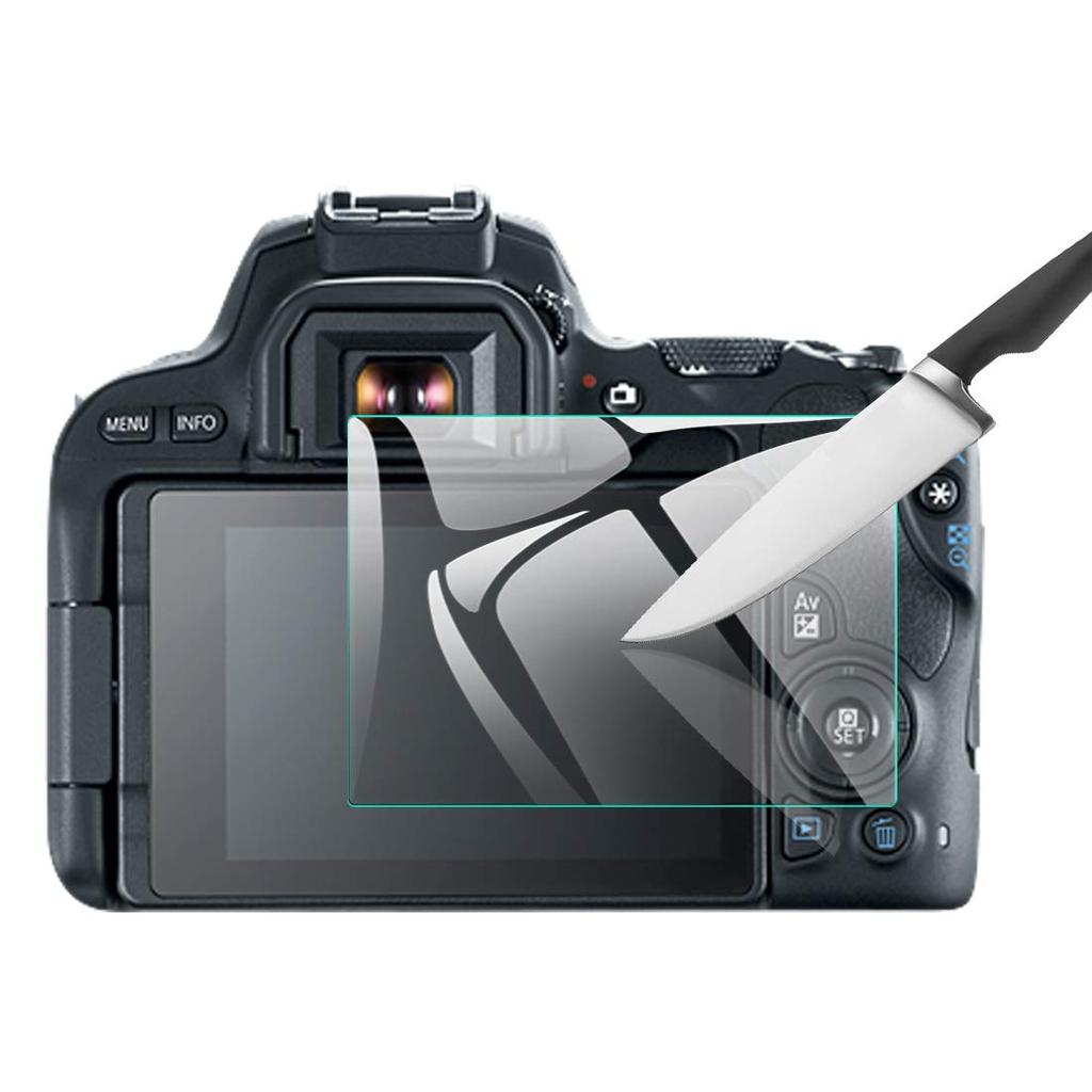 EternalStars Camera Screen Protector with 9H Full for Canon EOS Kiss 3-Piece Hardness, Coverage, X9/X10