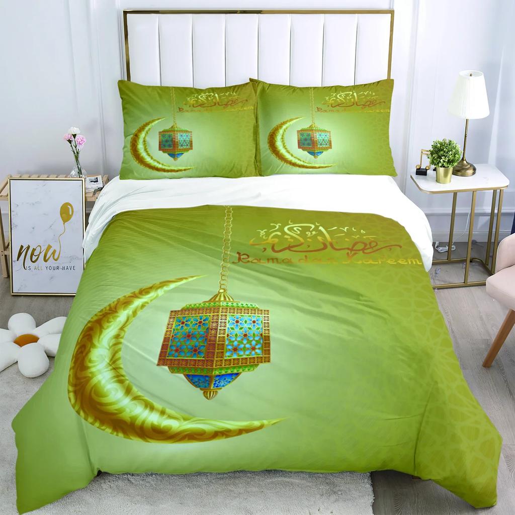 Muslim Prayer Kawaii  Bedding Sets New Greek Key Meander Duvet Cover Sets Bed Linens Queen King Size Modern Geometric Bedspread