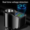 66W Dual USB Car Charger 4 in 1 Vehicle Mounted Inverter Durable Auto Phone Charger  Car