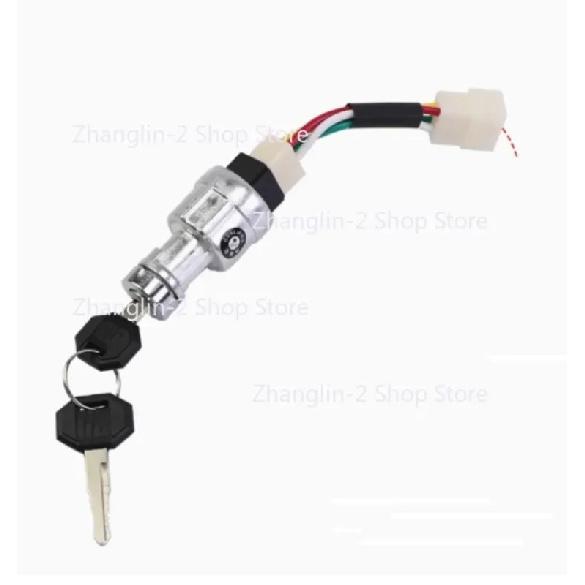 New 1pc Forklift Ignition Switch JK411 011187 Start Switch for Heli Hangcha Longgong
