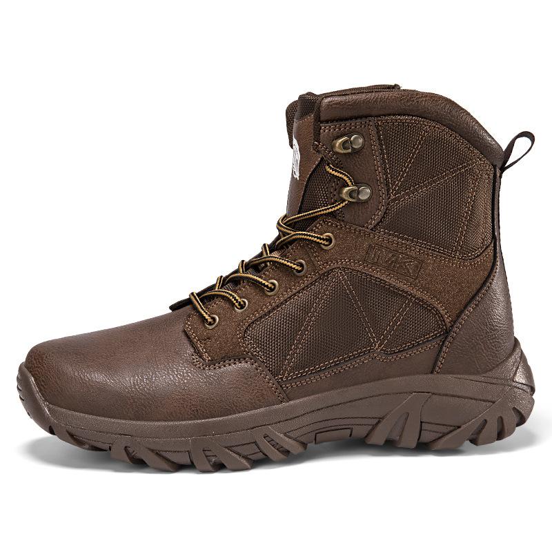 2024 New Outdoor Men's Shoes Field Training Hiking Boots Supply Large Size Shoes Foreign Trade Combat Shoes Men
