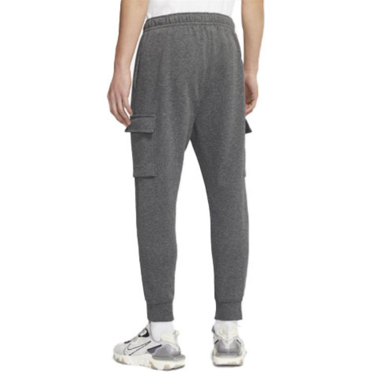 Nike Sportswear Club French Terry Cargo Joggers Men Bottoms Grey CZ9955-071