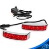 LED-Satteltaschen mit Lauflicht, Bremslicht und Blinkern Passend für Harley Road Glide 2014-2024