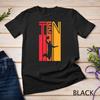 10th Birthday Basketball Lover Gift 10 Years Old Retro Unisex T-Shirt Mens Womens Tees Top