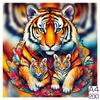 Non-Toxic 300Pcs Wooden Puzzle Color Cat Delicate Irregular Shape Puzzles Gratitude Adult Stress Reduction Family Interactive Toys Gift