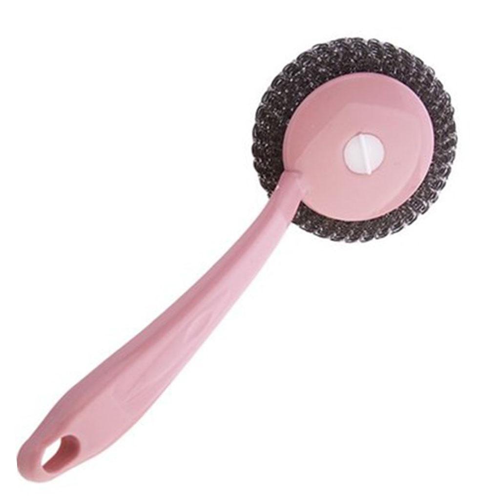 Edelstahl Draht Scheuerschwamm Scheuerpad Metall Schwamm Topf Pfanne Grill Reiniger