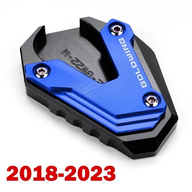 New Motorcycle CNC Foot Support Extension Plate Side Stand Enlarge for Honda Goldwing 1800 2018-2023 Gold Wing GL1800 2002-2017
