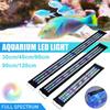 Vandeniui atsparūs LED akvariumo šviestuvai 30/40/60/90/120 CM juosta mėlyna/RGB panardinama povandeninė apkabos lempa Aquatic Decor 12V žuvų bako lemputė
