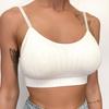 Women Seamless Sports Crop Top Sexy Bra Female Bralette Sleeveless Camis Crochet Tank Underwear Summer Lingerie Tube Top