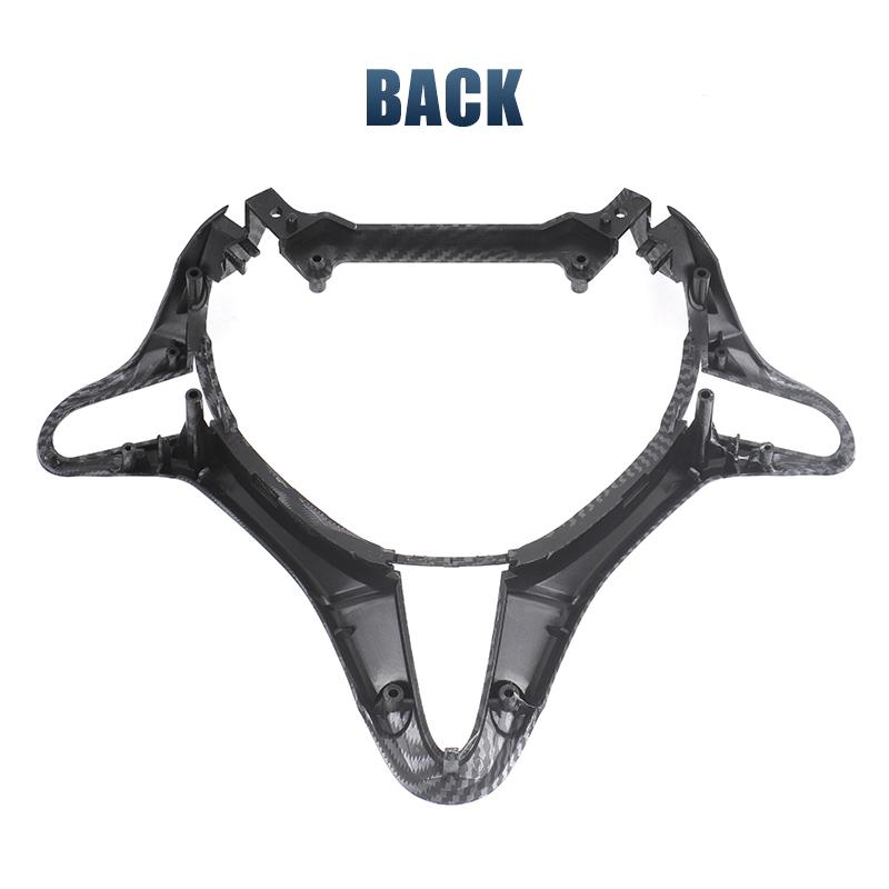 78540-SVA-TXW Steering Wheel Decorative Trim Carbon Fiber Style Cover For Honda Civic 8th FD2 2006 2007 2008 2009 2010 2011