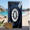 Chelsea FC Printed Beach Towel Quick Dry Soft TowelPortable Large Rectangular Beach Blanket for Travel Swimming Pool