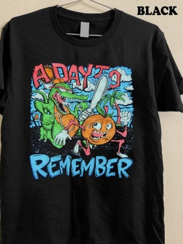 

Винтажная черная футболка с коротким рукавом рок-группы A Day To Remember S