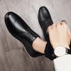 Mode Neue Marke Herrenschuhe Echtes Leder Freizeitschuh Handgefertigt Business Oxfords Herren Klassische Bürokleidung Schuhe Mode Mann Slipper