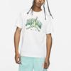 Jordan Logo Print Basketball Short Sleeve T-Shirt Men Tops White CZ8384-100