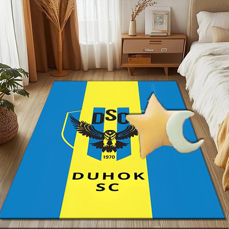 Duhok Dynamic Sports Emblem Rug Office Floor Mat - Machine Washable for Bedroom, Bedroom, Livingroom, Room Decor Fan Gifts Christmas