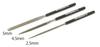 Tamiya Craft Tools Series 104 Basic File Fine Double Plastic Model Tool 74104 No. Set, Cut,