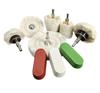 6-Piece Polishing Flap Wheel and Wax Set for Metal Grinding
