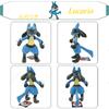 Cute Shiny Latios Plush Toys Anime Riolu Charizard Torterra Lucario Grovyle Mega Charizard X Stuffed Plushie Girls Dolls