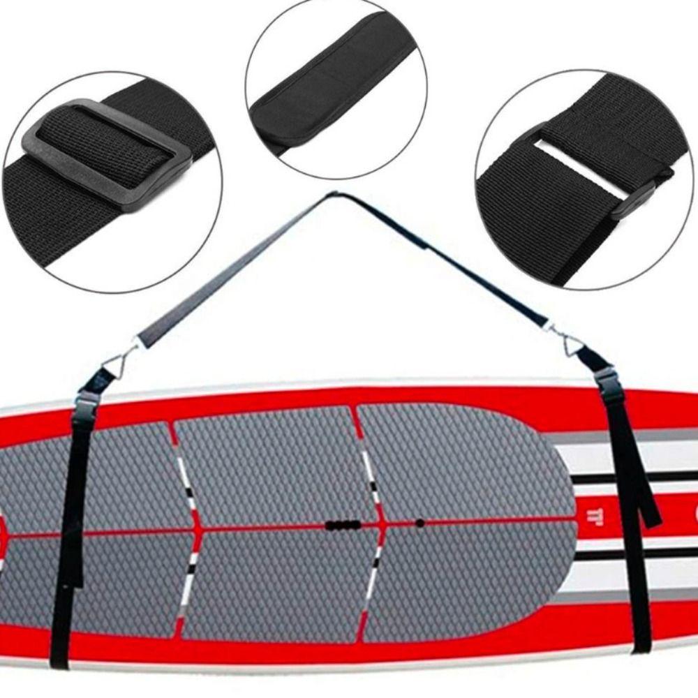 Portable Surfboard Shoulder Strap Adjustable Surfing Safety Rope  Water Sports