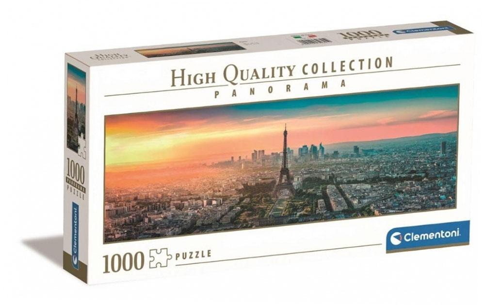 1000 Piece Panorama Puzzle. HQ Paris