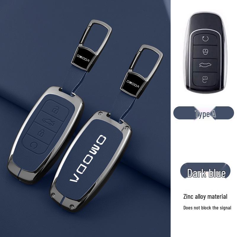 Chery OMODA 5 Schlüsselhülle: Vollmetall-Schutzhülle mit Schlüsseltasche und Schnalle