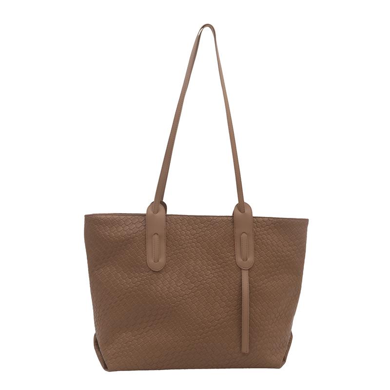 Damska tkana torba tote o dużej pojemności - Nowa moda 2024