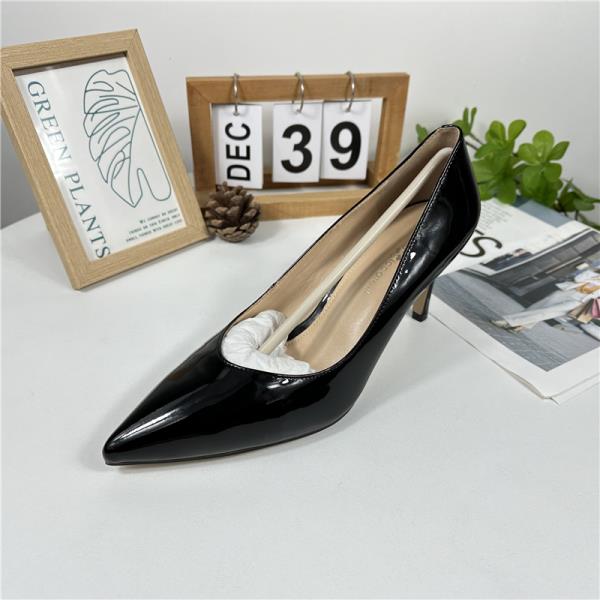 Fashion Women Shoes 2025 Spring Pumps High Heels Pointed Toe All-Match Latest Sandals Ladies Spikes Fine Branded Slimming New African Fa