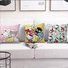 Kawaii Hellokitty And Her Friends Cushion Cover For Pillow Printing Sofa Decoration Home Car Room Shop Office Nordic Simplicity