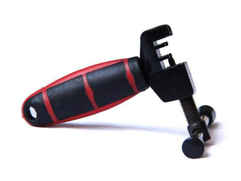 Red Handle Bicycle Chain Breaker Tool for Mountain Bikes One Size