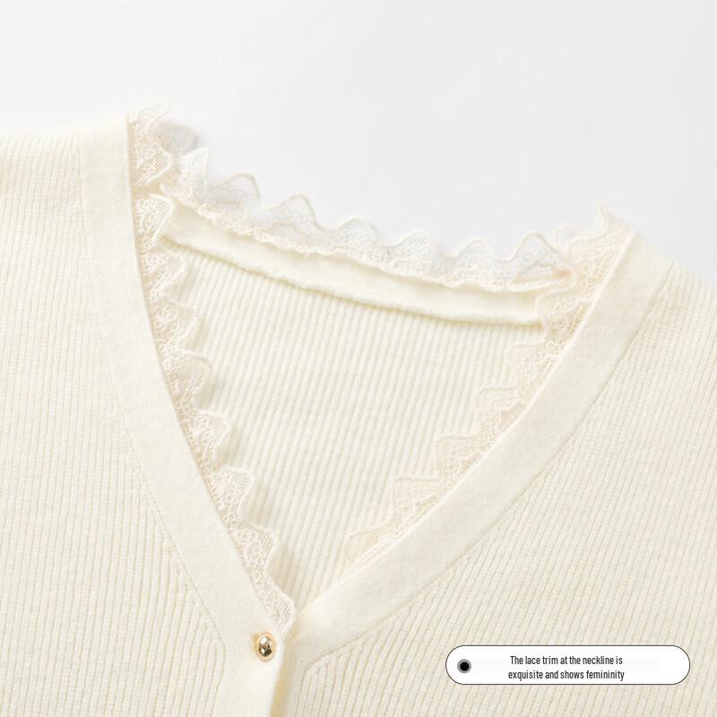 Versatile Women's V-Neck Knit Cardigan