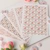 Flower Clay Transfer Paper Bird Flower Transfer Paper Water Soluble Transfer Paper for Clay Earrings Jewelry Making