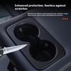 For BYD Leopard 5 Denza B5 Rear Console Cup Holder Bezel Carbon Fiber Interior Decorative Trim Accessories